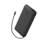 Belkin UltraCharge Pro Power Bank Chargeur Portable avec câble USB C intégré, 158 W USB PD - Charge Rapide pour MacBook Pro, iPhone, iPad Pro, Galaxy, Pixel et Plus Encore - Noir