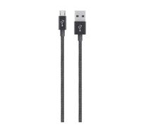 Belkin USB A - Micro-USB, 1.2m câble USB 1,2 m Micro-USB A Noir