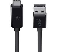 Belkin USB-A - USB-C, 0.9m câble USB USB 3.2 Gen 2 (3.1 Gen 2) 0,9 m USB A USB C Noir
