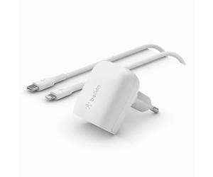 Belkin WCA006vf1MWH-B5 Smartphone Blanc Secteur Charge rapide Intérieure