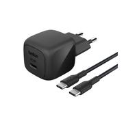 Belkin Chargeur secteur USB-C WCA013KQ1MBK-B6 45W Power Delivery 3.1, câble USB-C 1m, Noir