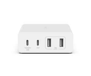 Belkin WCH010VFWH chargeur d'appareils mobiles Ordinateur portable, Smartphone, Tablette Blanc Secteur Intérieure
