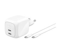 Belkin WCH020KQ2MWH-B6 chargeur d'appareils mobiles Universel Blanc Secteur Charge rapide Intérieure