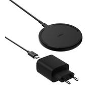 Belkin WIA012kqBK Chargeur Secteur Noir 15W Qi Charge Rapide Smartphone - USB-C - Protection Surtension/Surcharge - Câble 1.5m - Adaptateur Secteur 20W Type C
