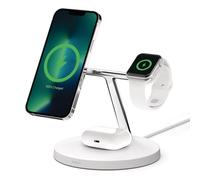 Belkin WIZ017vfWH Casques, Smartphone, Smartwatch Blanc Secteur Recharge sans fil Charge rapide Intérieure