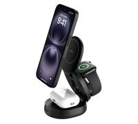 Belkin WIZ034KQBK chargeur d'appareils mobiles Casque, Smartphone, Smartwatch Noir USB Recharge sans fil Charge rapide Intérieure