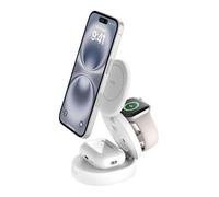Belkin WIZ034KQWH chargeur d'appareils mobiles Casque, Smartphone, Smartwatch Blanc USB Recharge sans fil Charge rapide Intérieure