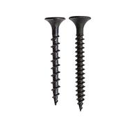 Belko Lot de 1000 vis pour plaque de plâtre à filetage fin 3,6 x 25 mm avec embout, phosphaté, cruciforme, vis pour cloison sèche