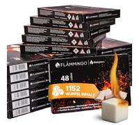 Belko Lot de 1152 cubes d'allumage pour cheminée - Allume-charbon - Pour barbecue et four (allume-four, aide à l'allumage)