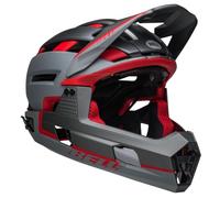 Bell Super Air R Spherical Downhill Helmet Rouge S Grey / Red