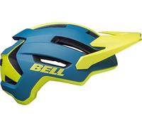 BELL 4forty Air MIPS Casque de VTT Unisexe, L : 58-62 cm, Matte Blue/Hi-Viz