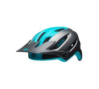 BELL 4forty Casque de Cyclisme Unisexe, Mat/Brillant Gunmetal/Tropic, L (58-62 cm)