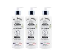 Bell Ânesse Provence Crème de Douche au Lait d’Ânesse Bio - Soin Nettoyant & Nourrissant - Peaux Sèches et Sensibles - Lot de 3