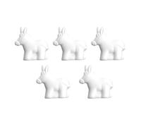 Bell Ânesse Provence Savon en Forme d’Ânesse au Lait d’Ânesse Bio - Nettoyant Doux & Hydratant - Peaux Sensibles - Lot de 5