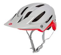 Bell Bike 4 pièces Casques de vélo Unisexe-Adulte, Cliffhanger Mat/Brillant Gris/Crimson, XL