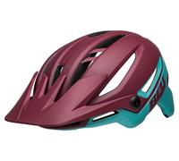 Bell Bike Unisexe - Adulte SIXER Casque de vélo Mat Brick Red/Ocean, S