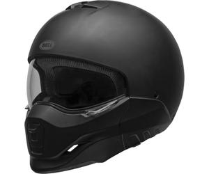 Bell Broozer Solid ECE Casque Double Certification Conduite Intégrale Ouverte, Idéal pour La Ville, Couleur : Matte Black, Taille : 2X