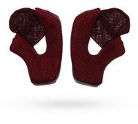 Bell Bullitt Coussinets pour les joues, Rouge foncé, Taille 30 mm
