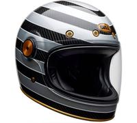 Bell Bullit GT Carbon RSD Temple, casque intégral S Noir/Argent Noir/Argent