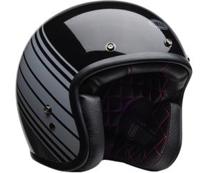 Bell C500 Edge Casque jet, Noir/Argent, Taille XL