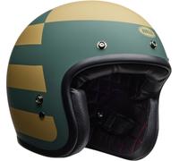 Bell C500 Parlor Casque jet, Or mat/vert foncé, Taille S