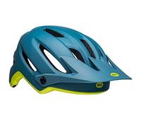 BELL Casque de VTT 4forty Mixte-Adulte, Mat/Bleu Brillant/Haute visibilité, M (55-59 cm)