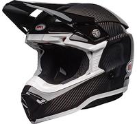 Casque Off-Road Bell Moto-10 Spherical Solid Gloss Black/White