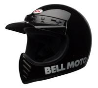Bell Moto-3 Classic Casque de motocross, noir, taille L