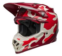 BELL Casque moto Moto-9S Flex 22.06 Ferrandis Méchant Red / Silver 2024 S