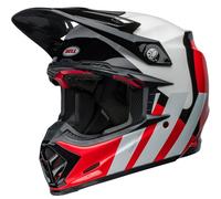 BELL Casque moto Moto-9S Flex 22.06 Hello Cousteau Stripes White / Red 2024 XL