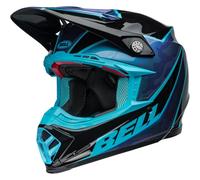 BELL Casque moto Moto-9S Flex 22.06 Sprite Black / Blue 2024 L