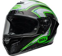 BELL Casque Race Star DLX Flex - Xenon Gloss Black/Kryptonite