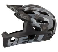 Bell Casque VTT Super Air R MIPS – mentonnière amovible – Noir Camo Taille S