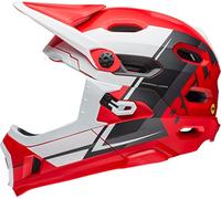 Bell Casque Super DH MIPS S Rouge/Blanc/Noir