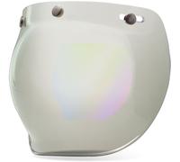 Bell Custom 500 Bubble Visière, Argent, Taille unique