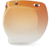 Bell Custom 500 Bubble Visière, orange, Taille unique