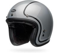 Bell Custom 500 Chief, casque à réaction L Argent/Noir Argent/Noir