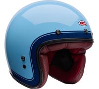 Bell Custom 500 Crate Casque à réaction, Bleu glace, Taille XS (53/54)