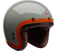Bell Custom 500 Crate Casque à réaction, Pierre grise, Taille M (57/58)