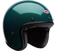 Bell Custom 500 Flake Casque à réaction, Vert foncé, Taille S (55/56)
