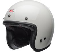 Bell Custom 500 Solid 06 Casque jet, Blanc, Taille L (59/60)