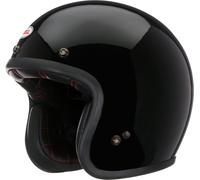 Bell Helmets Casque moto jet Custom 500 Solid ECE – Rétro inspiré 1954, Forme ovale – Noir XL