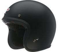 Bell Custom 500 Solid ECE Casque Rétro Inspiré 1954, Forme Ovale, Ajustement Discret, Confort Moderne, Couleur : Matte Black, Taille : 2XL
