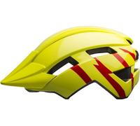 BELL Fahrradhelm - SIDETRACK II YOUTH - Gelb/Rot (47-54 cm)