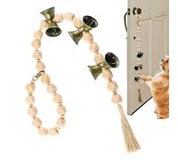 Bell for Dog Training, Dog Sort Bell | Corde Coton Corda Corda pour l'entraînement pour Les Petits Chiens - comme des Toilettes avec Un entraînement Pipi pour la Marche pour Cammi