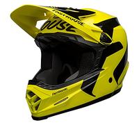 Casque Bell Full 9 Fusion MIPS jaune fluo noir - L