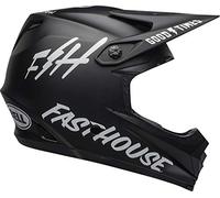 BELL Full-9 Fusion MIPS VTT Casque intégral Mixte, Fasthouse Matte Noir/White, M 55-57cm