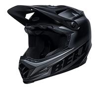 BELL Full-9 Fusion MIPS VTT Casque intégral Unisex-Adult, Noir Mat, M 55-57cm