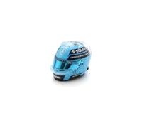 BELL HELMET CASCO HELMET F1 GEORGE RUSSELL F1 TEAM MERCEDES AMG N 63 ABU DHABI GP 2024 - SEE YOU ON TRACK , LEWIS LIGHT BLUE