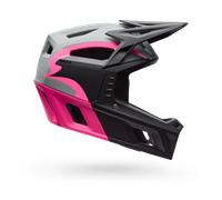 Bell Helmets - Full-Air Mips Fluid - Casque VTT intégral Grey / Pink - XL